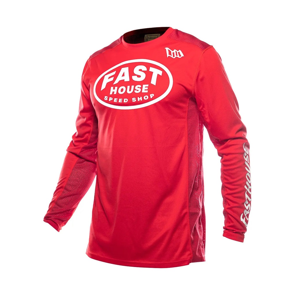 [200004-40-09] Grindhouse Ramble LS Jersey, Red (MD)
