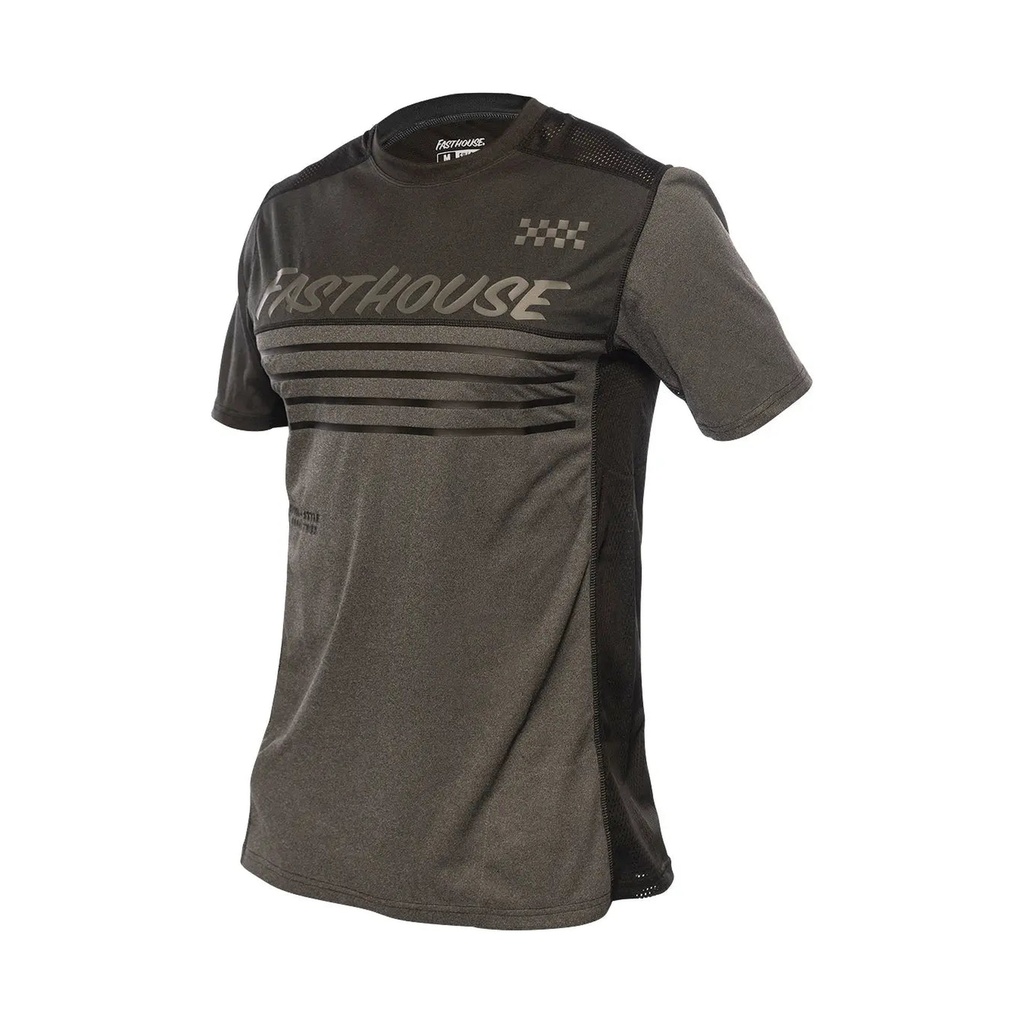[5850-0009] Classic Mercury SS Jersey, Black Heather/Charcoal (MD)