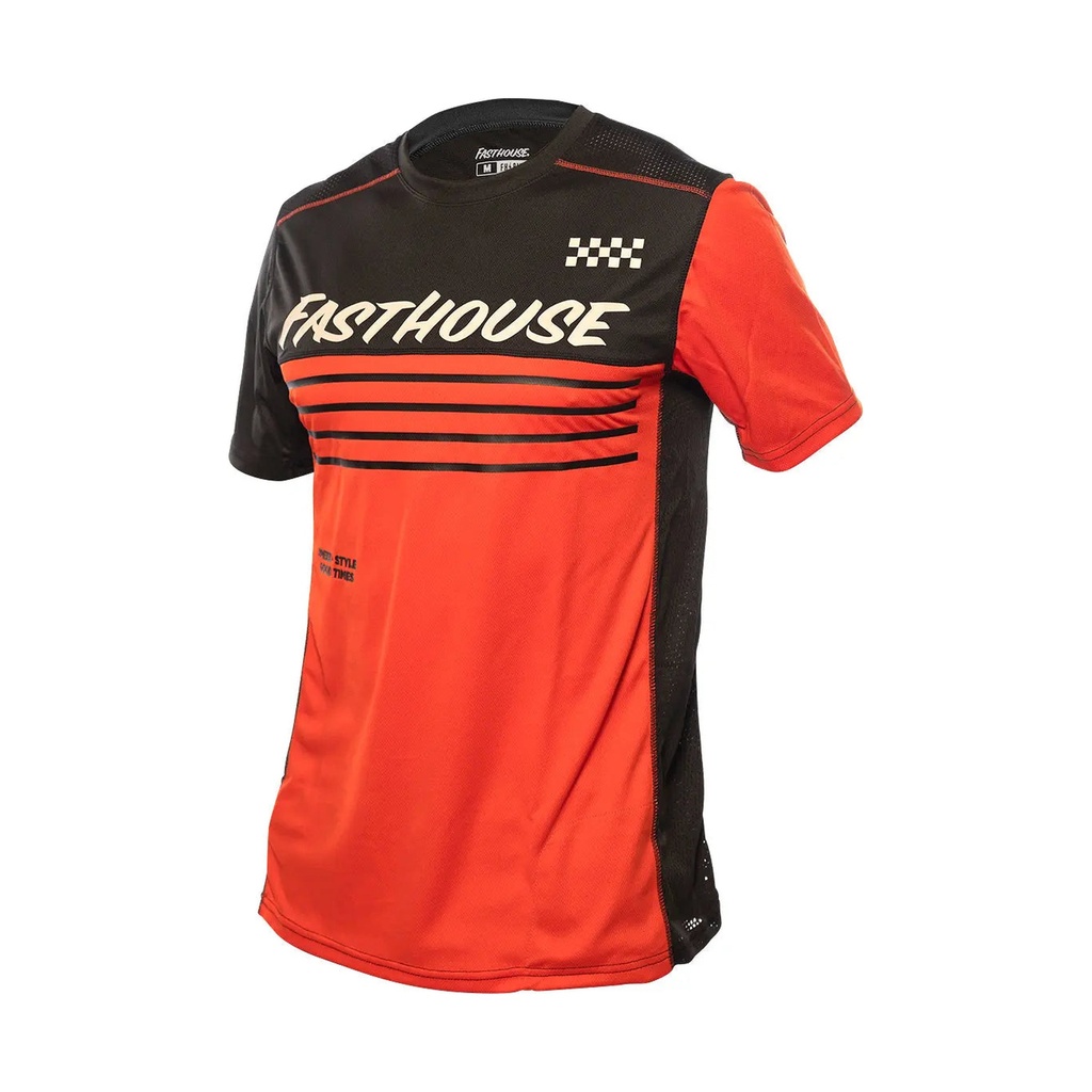 [5850-0309] Classic Mercury SS Jersey, Black/Red (MD)